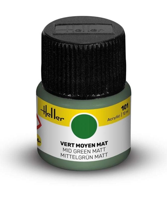 101 - Mittelgrün Matt [12 Ml]