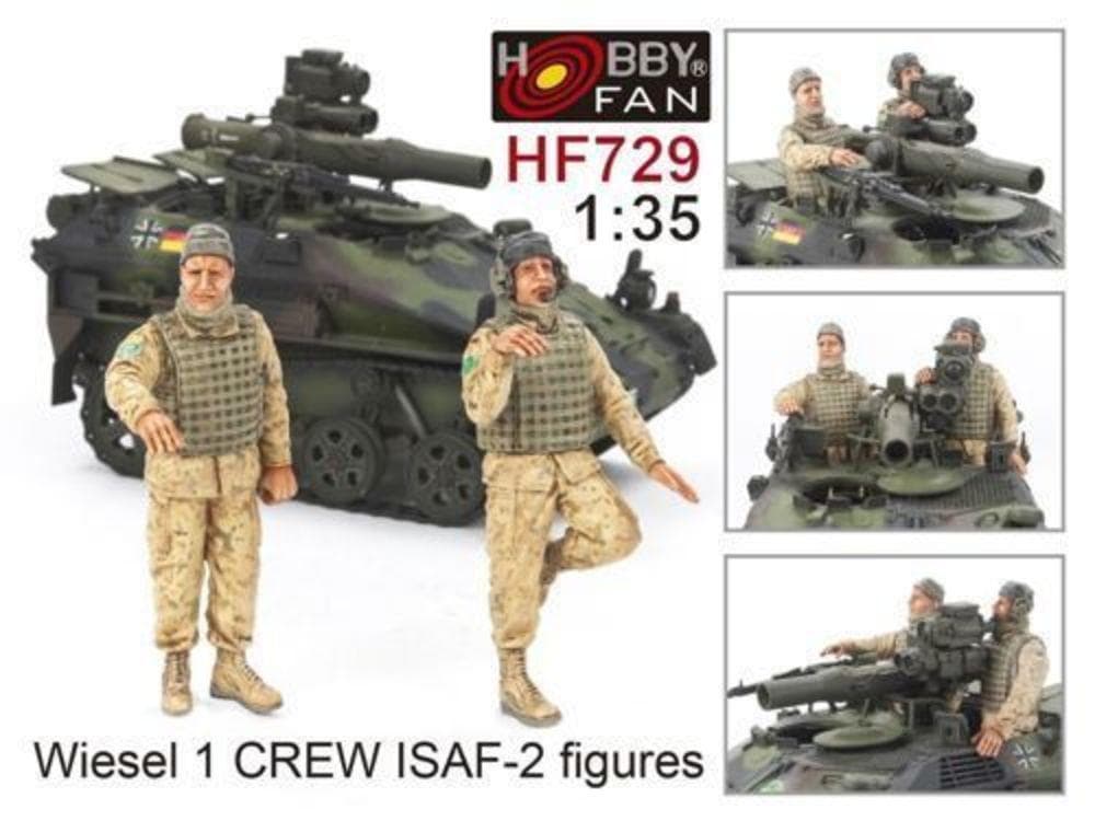 Wiesel 1 Crew Isaf - 2 Figures