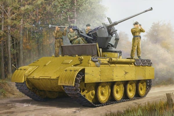 German Panther Ausf.D Flak Bergepanther