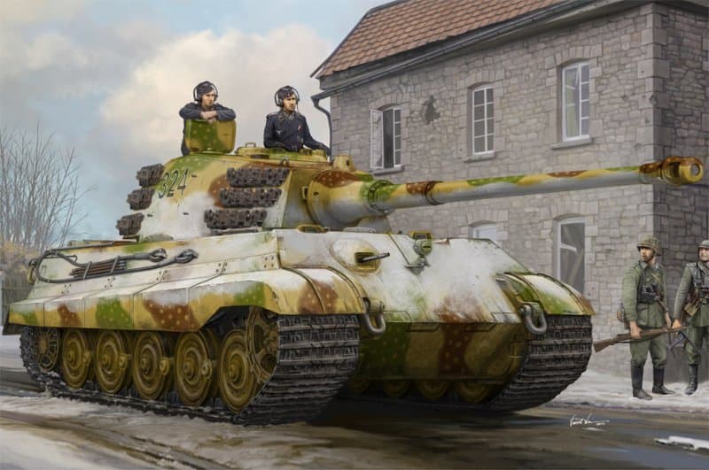 Pz.Kpfw.Vi Sd.Kfz.182 Tiger Ii (Henschel Feb-1945 Production)