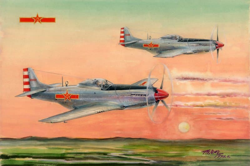 Plaaf P-51d/K Mustang Fighter