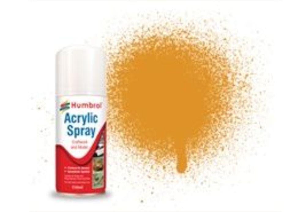 Humbrol Acryl-Spray Messing Metallic 150 Ml