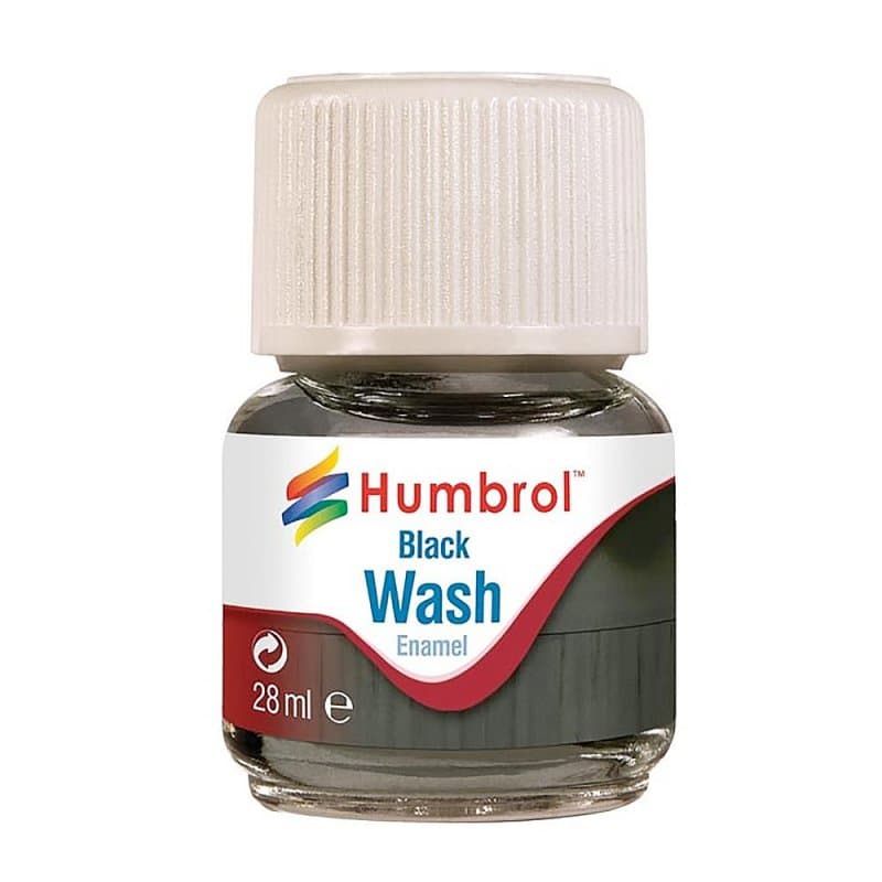 Humbrol Enamel Wash Black 28 Ml
