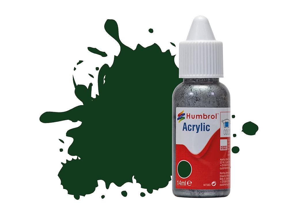 No 3 Brunswick Green Gloss - Acrylic - 14 Ml