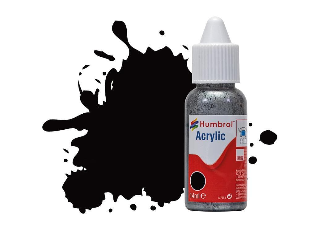 No 85 Black - Satin - Acrylic - 14 Ml
