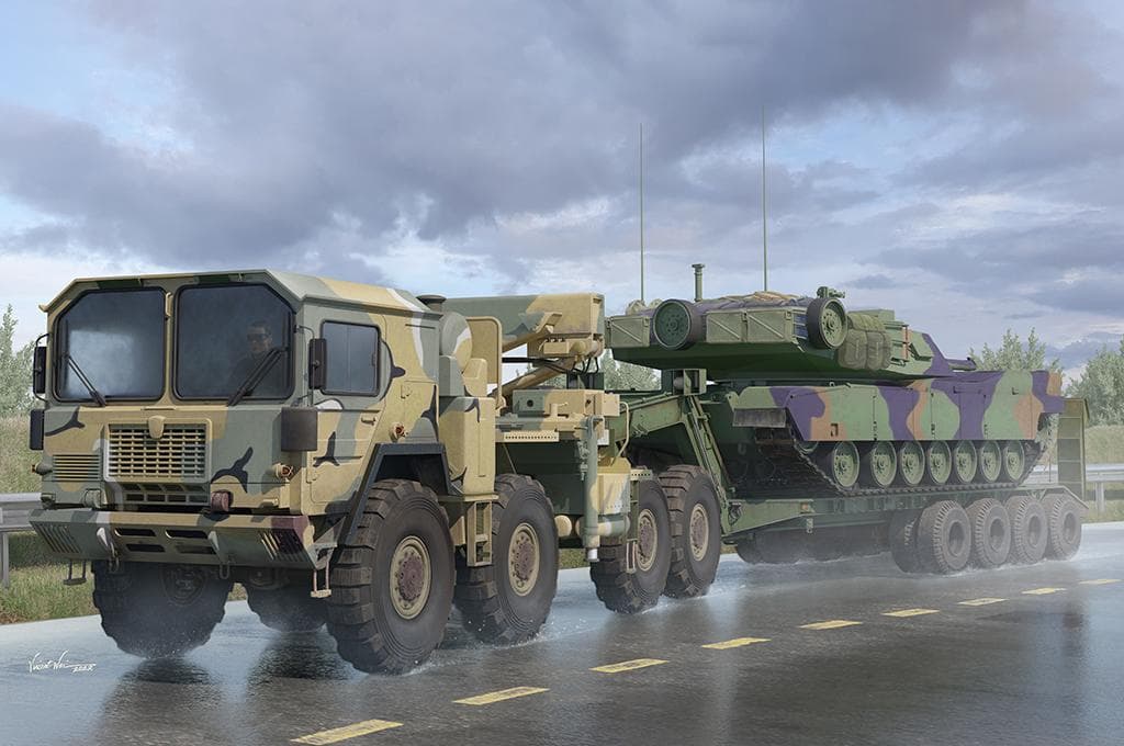 M1014 W/M747 Semi Trailer