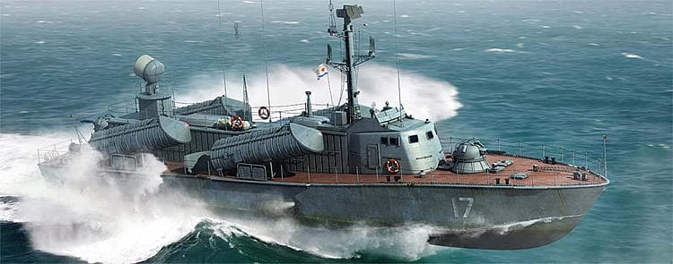 Russian Navy Osa Class Missile Boat , Osa-2