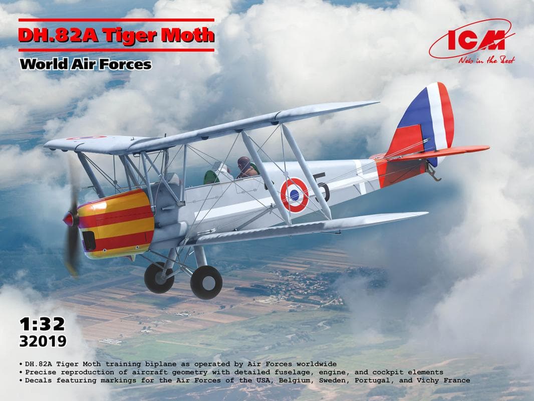 Dh.82a Tiger Moth Of The World Air Forces