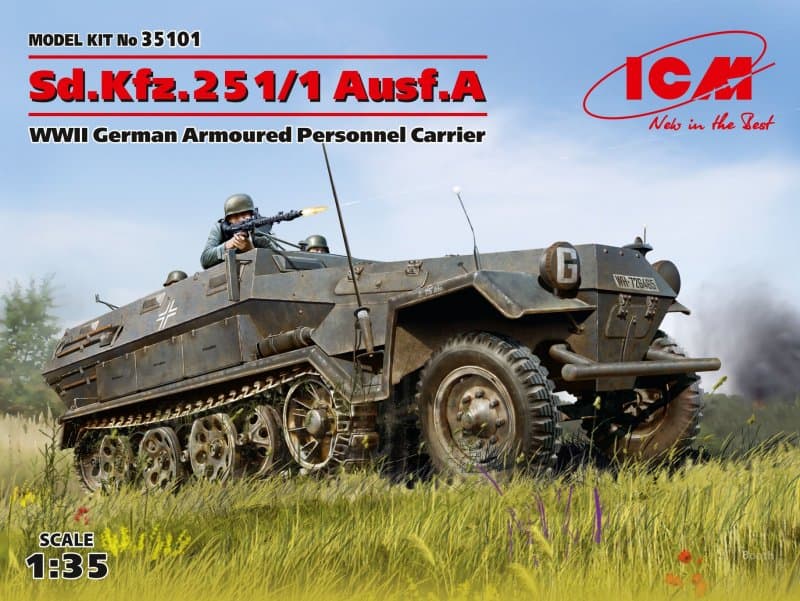 Sd.Kfz.251/1 Ausf.A Wwii German Armoured Personnel Carrier