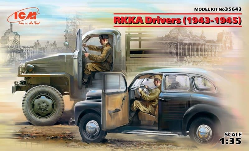 Rkka Drivers (1943-1945) (2 Figuren)