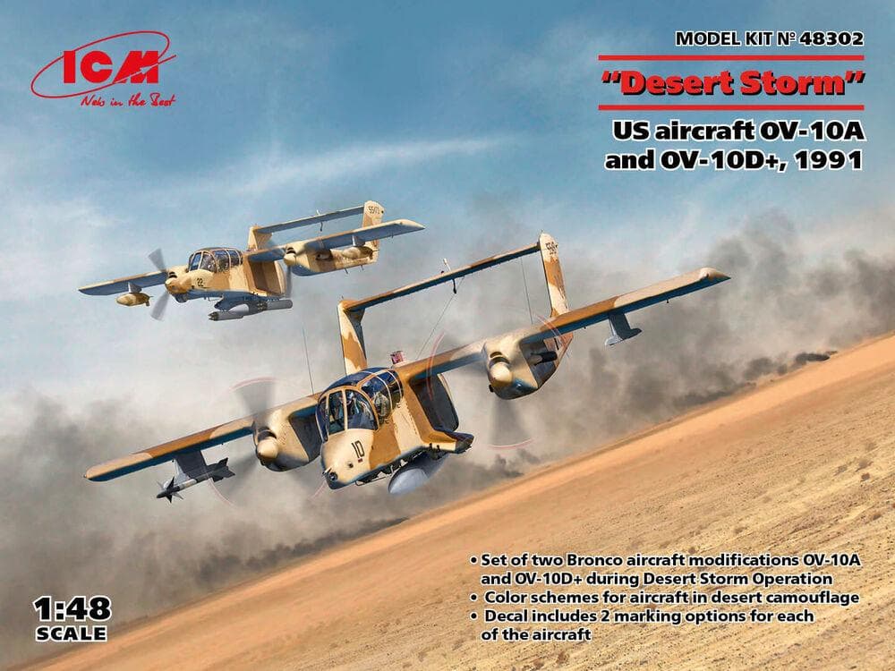 Desert Storm (1991) - Us Aircraft Ov-10a And Ov-10d