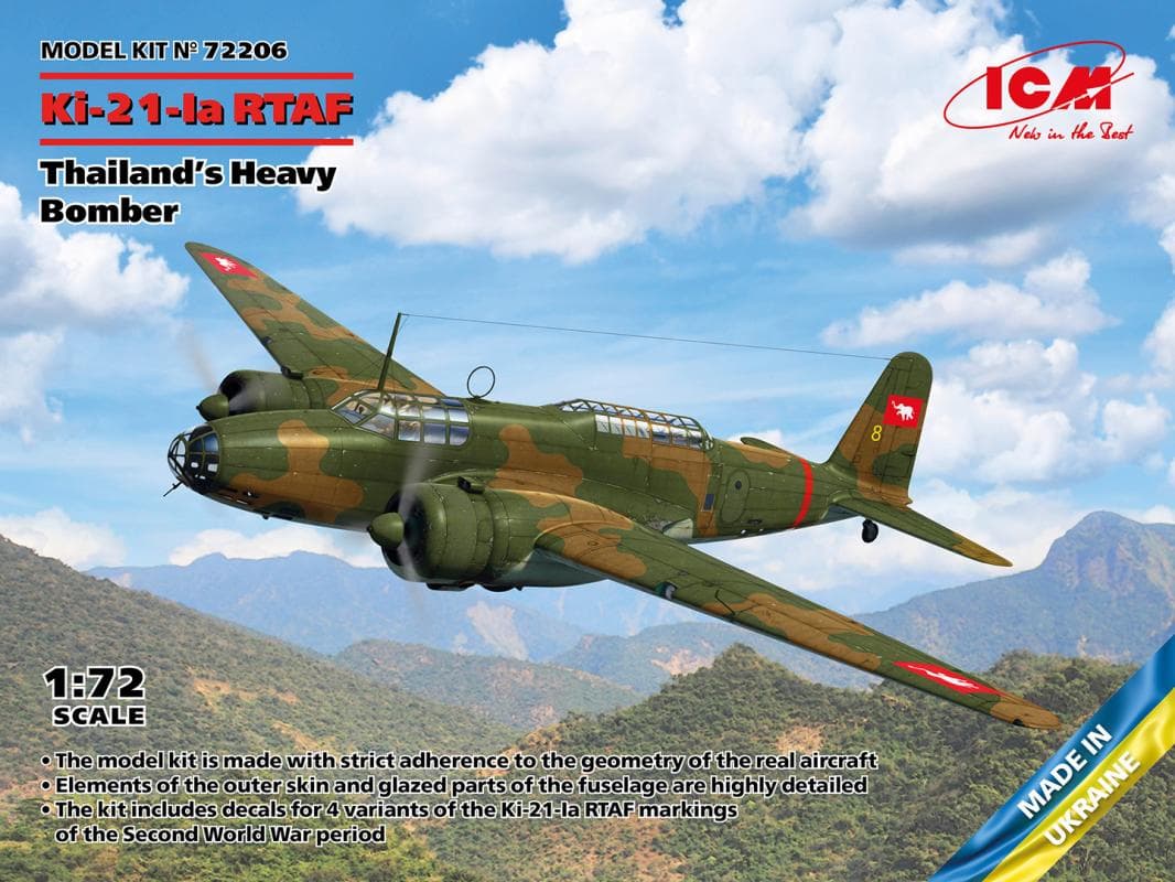 Ki-21-Ia Rtaf - Thailand´S Heavy Bomber