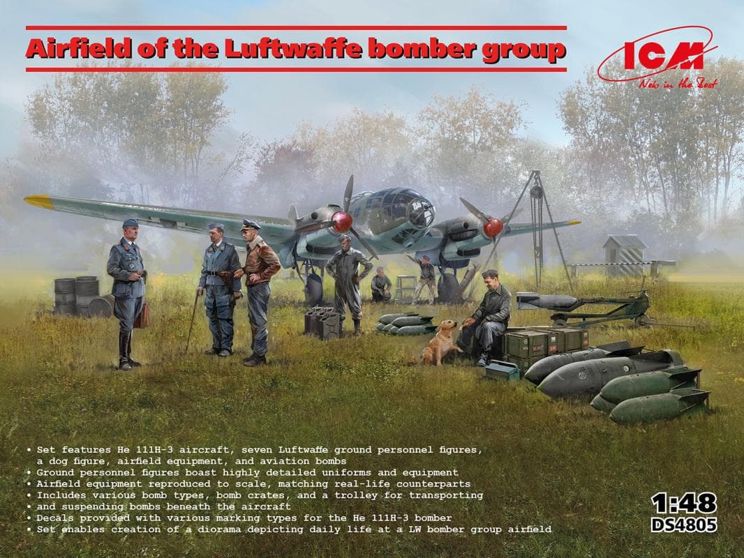 Airfield Of The Luftwaffe Bomber Group