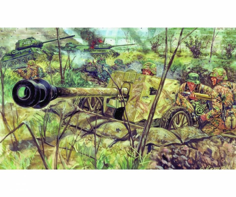 Wwii Dt. Panzerabwehrkanone Pak 40
