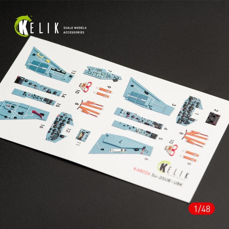 Su-25ub - Interior 3d-Decals [Smer]