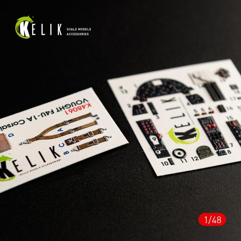 F4u-1a Corsair - Interior 3d-Decals [Tamiya]