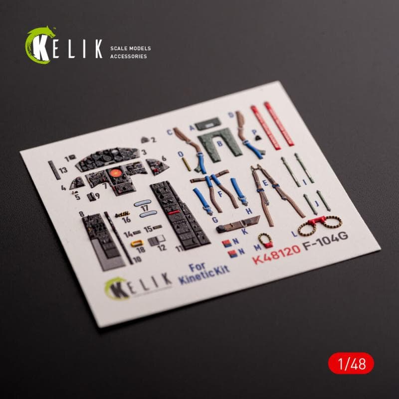 F-104g - Interior 3d-Decals [Kinetic]