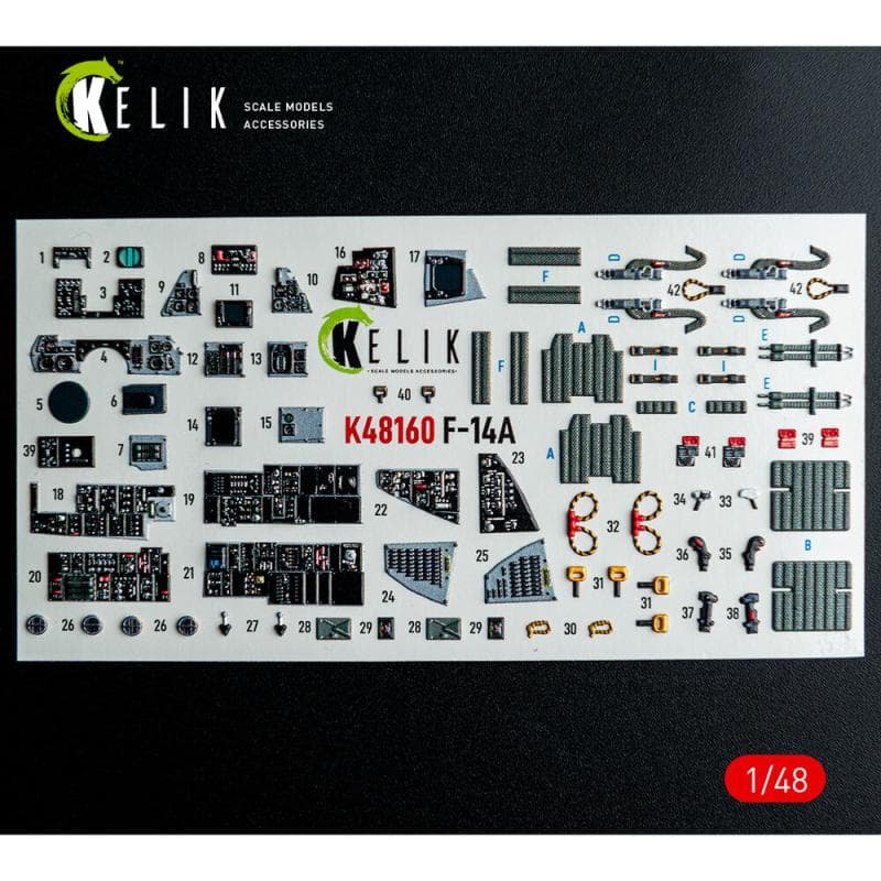 F-14a - Interior 3d-Decals [Hasegawa]