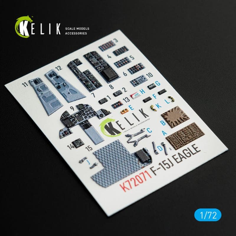 F-15j Eagle - Interior 3d-Decals [Platz]