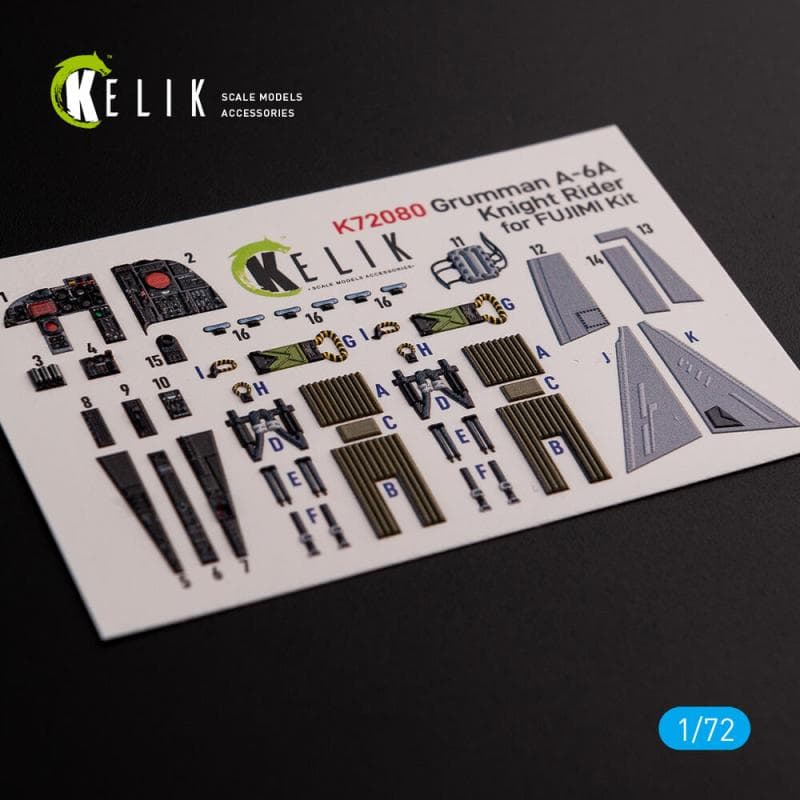 Grumman A-6a Knight Rider - Interior 3d-Decals [Fujimi]