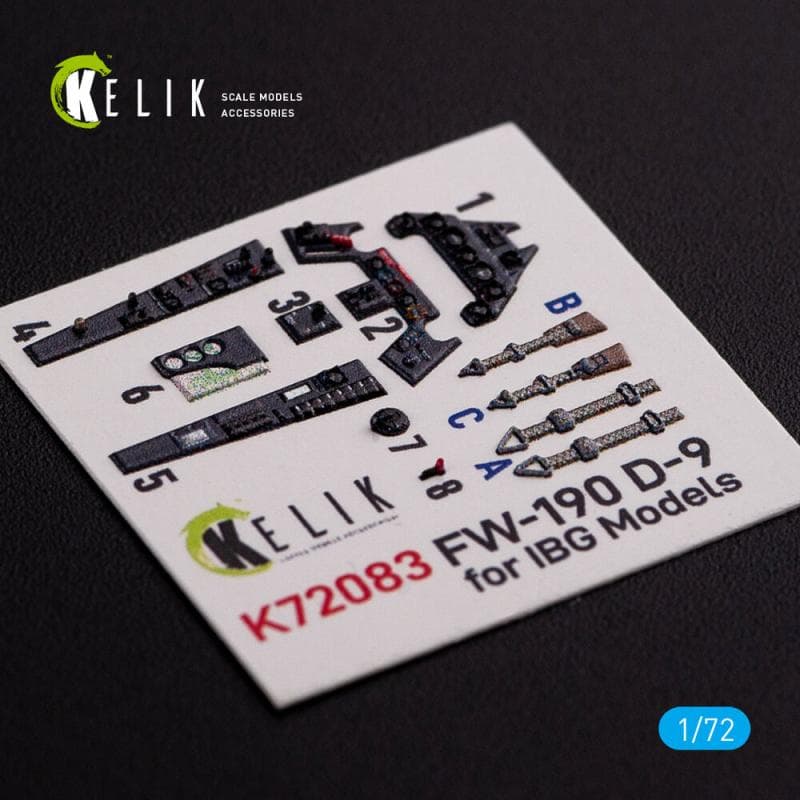 Fw 190 D-9 - Interior 3d-Decals [Ibg]