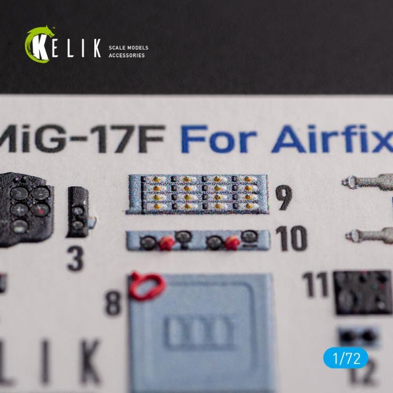 Mig-17 Fresco (Shenyang J5) - Interior 3d-Decals [Airfix]