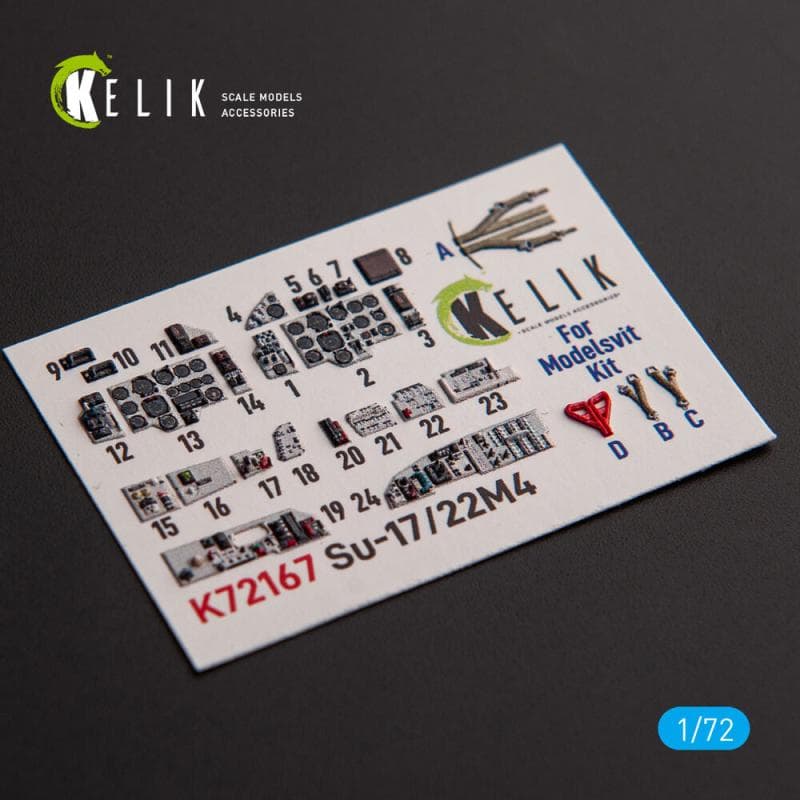 Su-17m4p/22m4 - Interior 3d-Decals [Modelsvit]