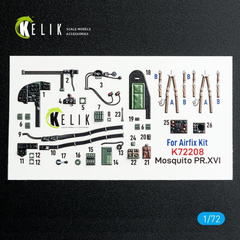 Mosquito Pr.Xvi - Interior 3d-Decals [Airfix]