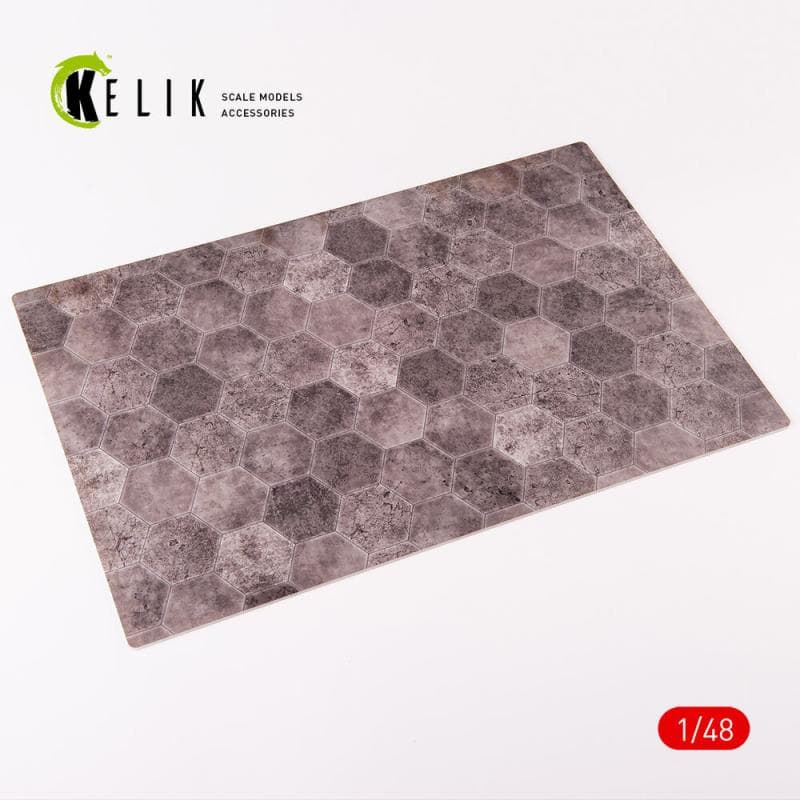 Soviet Hexagonal Plates 1930-1960 (Runways Up To 1000 M, Taxiways, Parkings - 1) - Acrylic 3 Mm (410 X 270 Mm) (410 G)