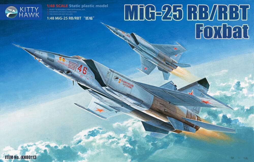 Mig-25 Rb/Rbt Foxbat
