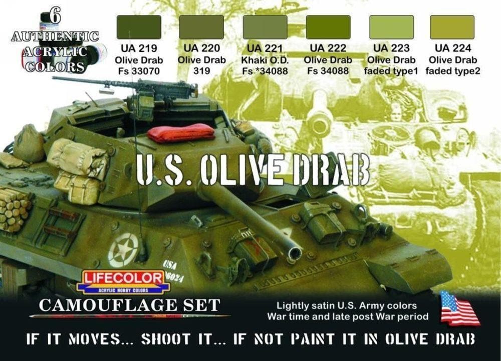 Olive Drab Colors