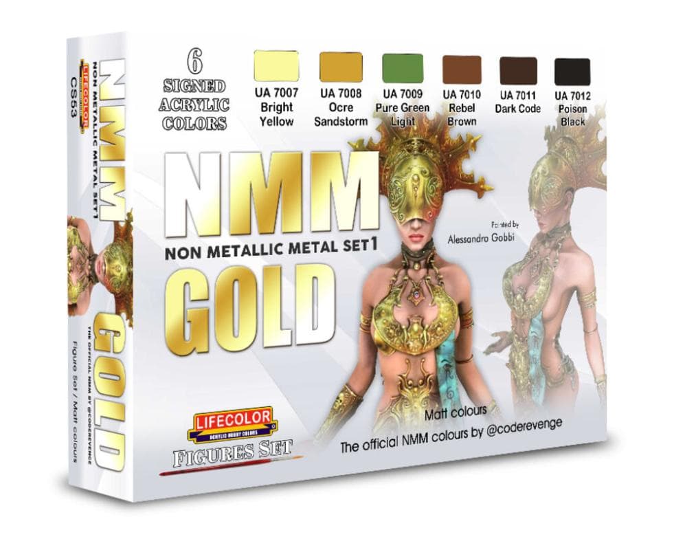 Nmm - Non Metallic Metal - Set Nr. - Gold [6 X 22 Ml]