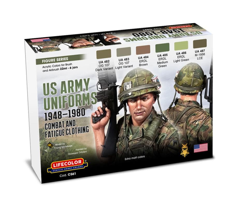 Us Army Uniforms 1948-1980 [6 X 22 Ml]