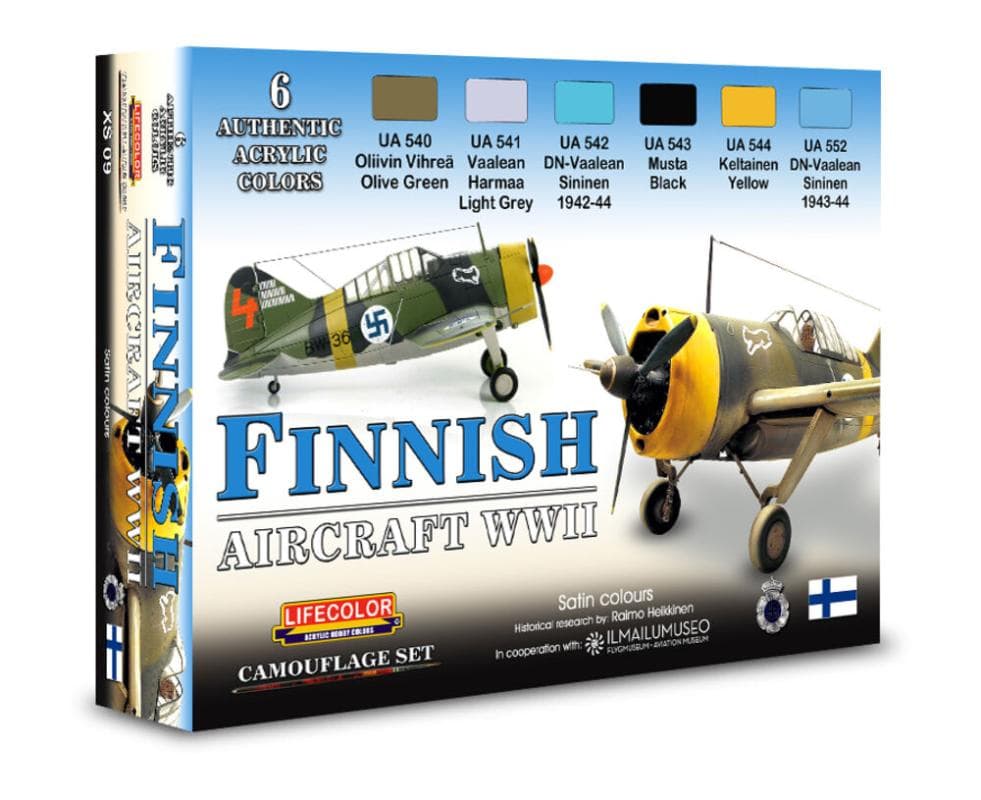 Finnish Aircraft Wwii [6 X 22 Ml]