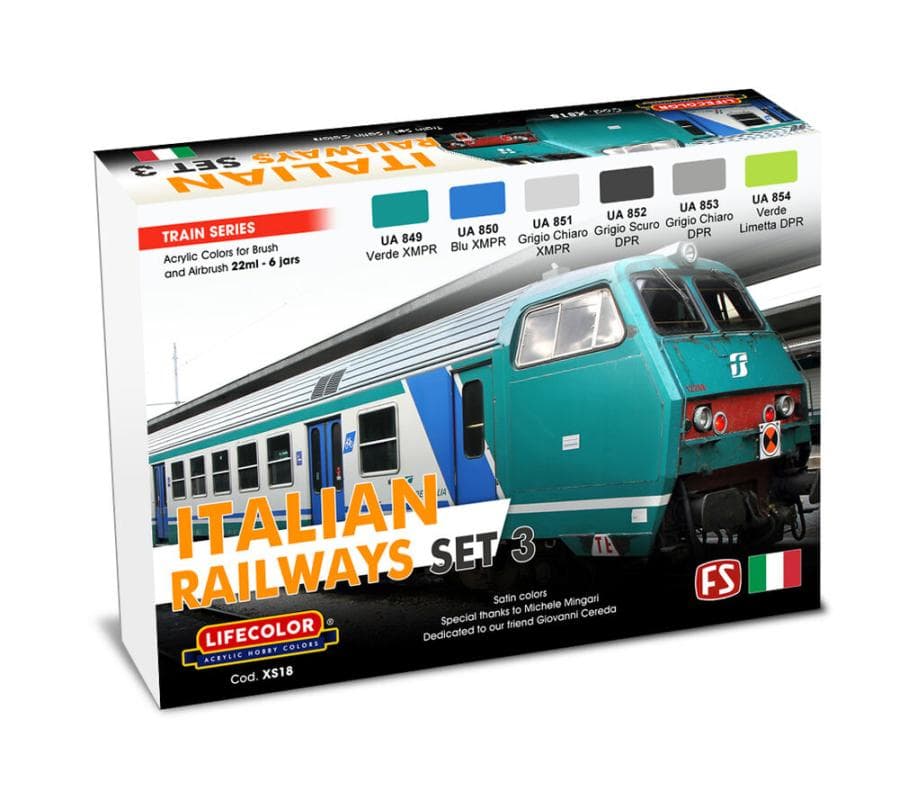 Italian Railways Set Nr. 3 [6 X 22 Ml]