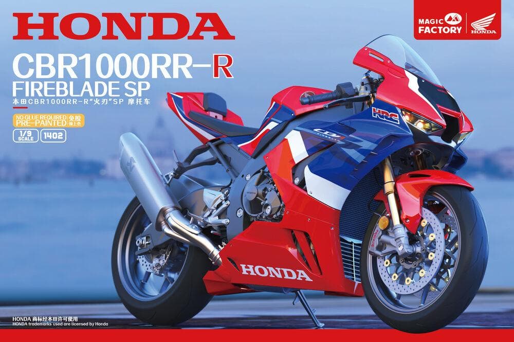 Honda Cbr1000rr-R Fireblade Sp (Pre-Colored And Snap-Fit)