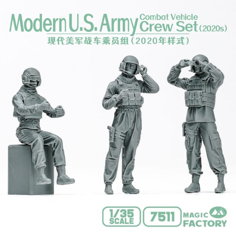 Modern U.S. Army Combat Vehicle Crew Set (2020)