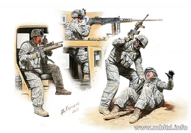Man Down! Us Modern Army