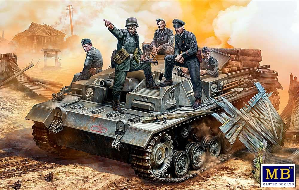 German Stug Iii Crew - Wwii Era