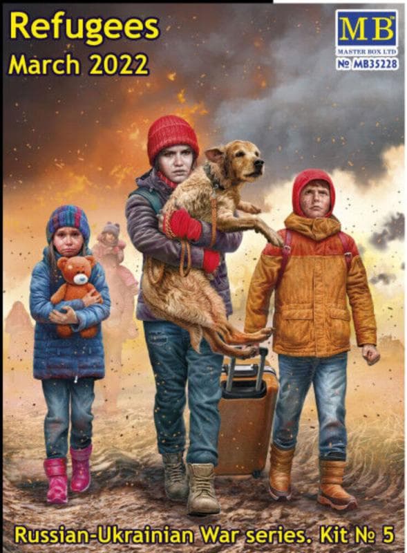 Refugees, March 2022 - Russian-Ukrainian War Series Kit No 5.
