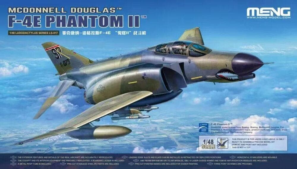 Mcdonnell Douglas F-4e Phantom Ii