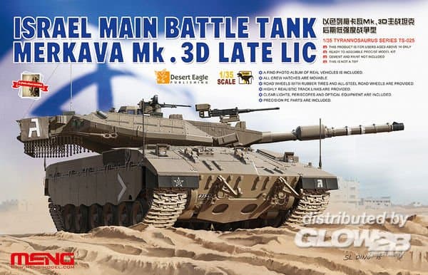 Israel Main Battle Tank Merkava Mk.3d Late Lic
