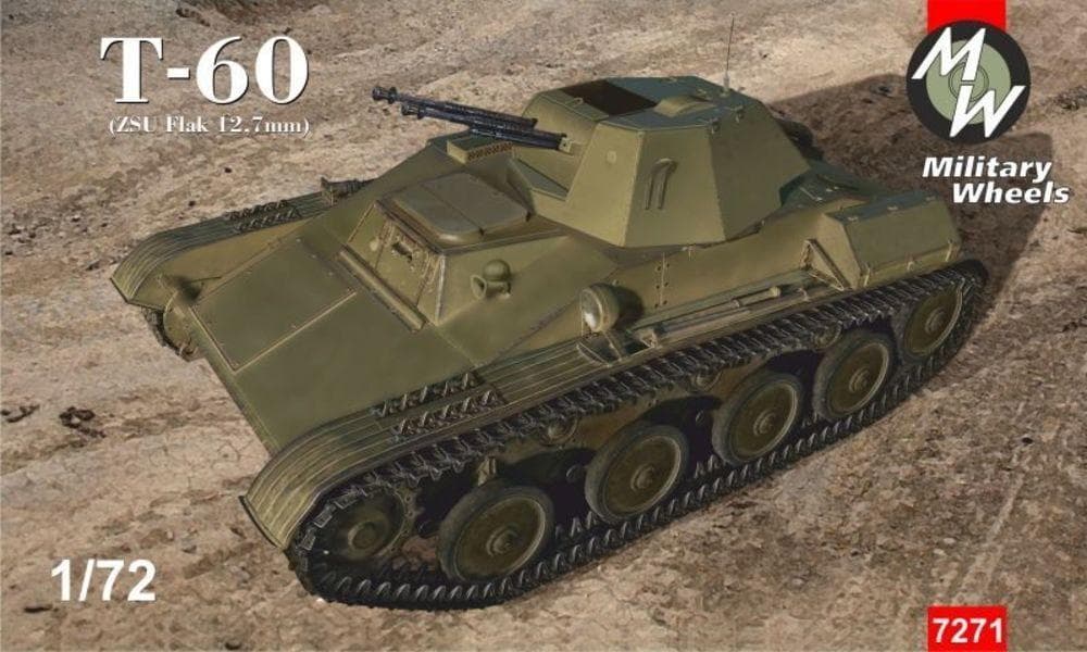 Tank T-60 (Zsu Flak 12,7 Mm)