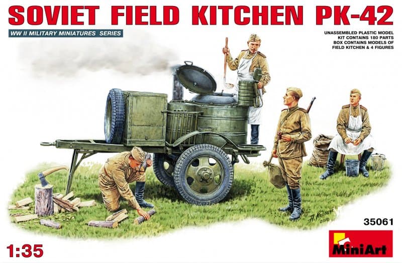 Sowjetische Feldküche Kp-42