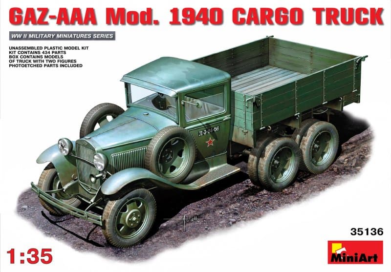 Gaz-Aaa Mod. 1940 Cargo Truck