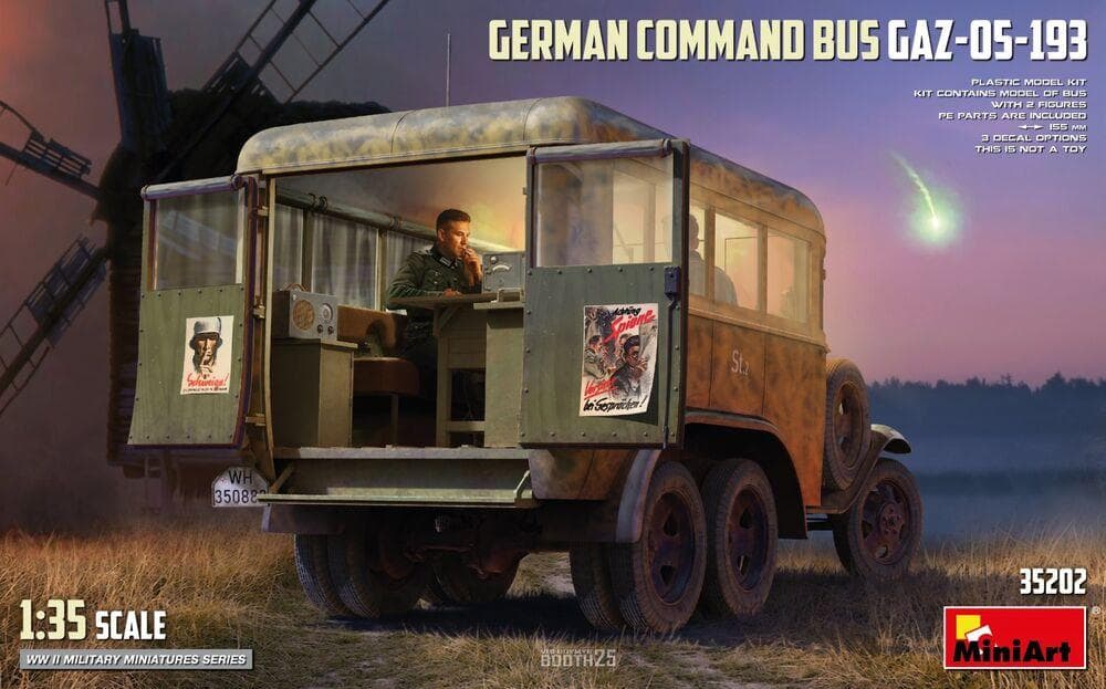 German Command Bus Gaz-05-193