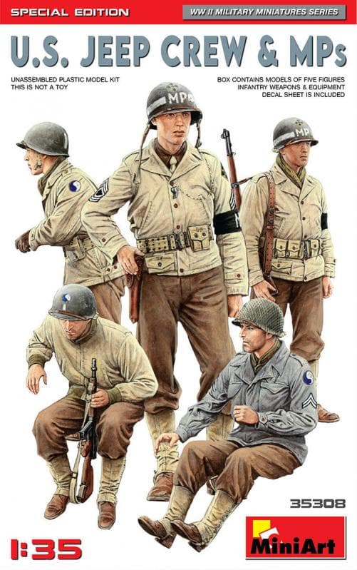 U.S. Jeep Crew & Mps. - Special Edition