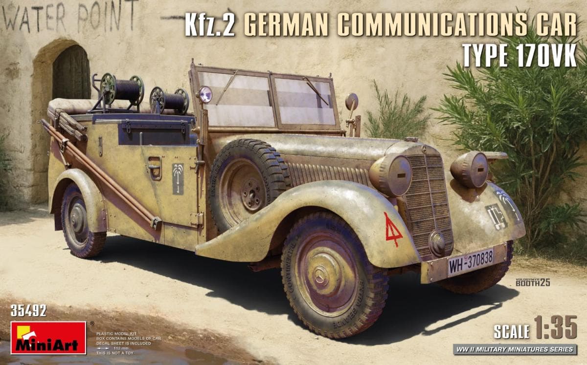 Kfz.2 Fernmeldefahrzahrzeug Typ 170vk