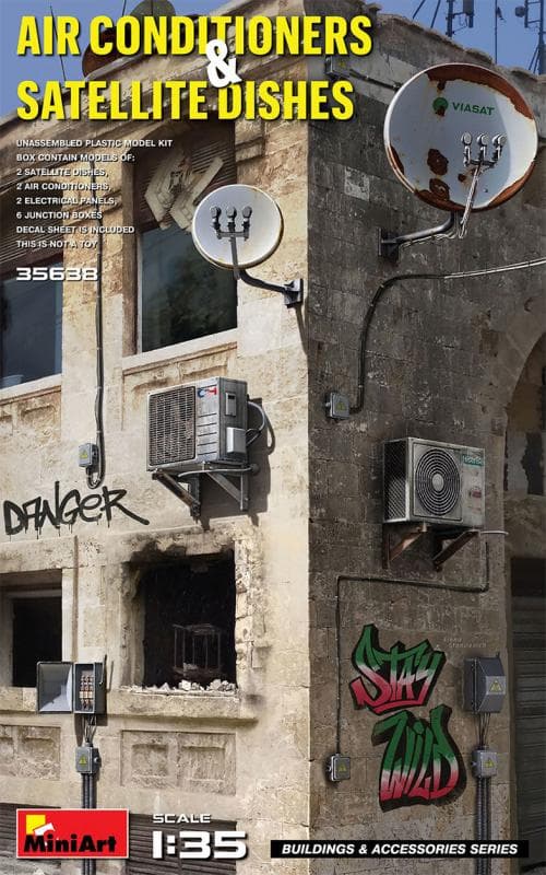 Air Conditioners & Satellite Dishes