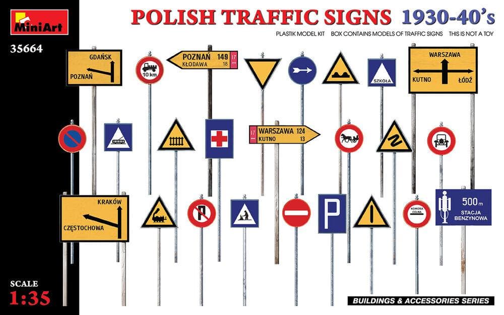Polish Traffic Signs 1930-40´S
